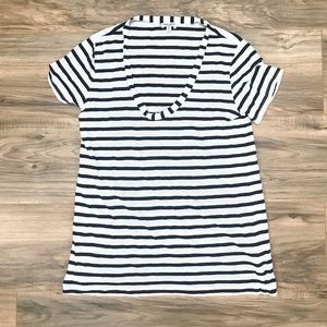 Splendid Striped Supima Cotton Super Soft Tee XS